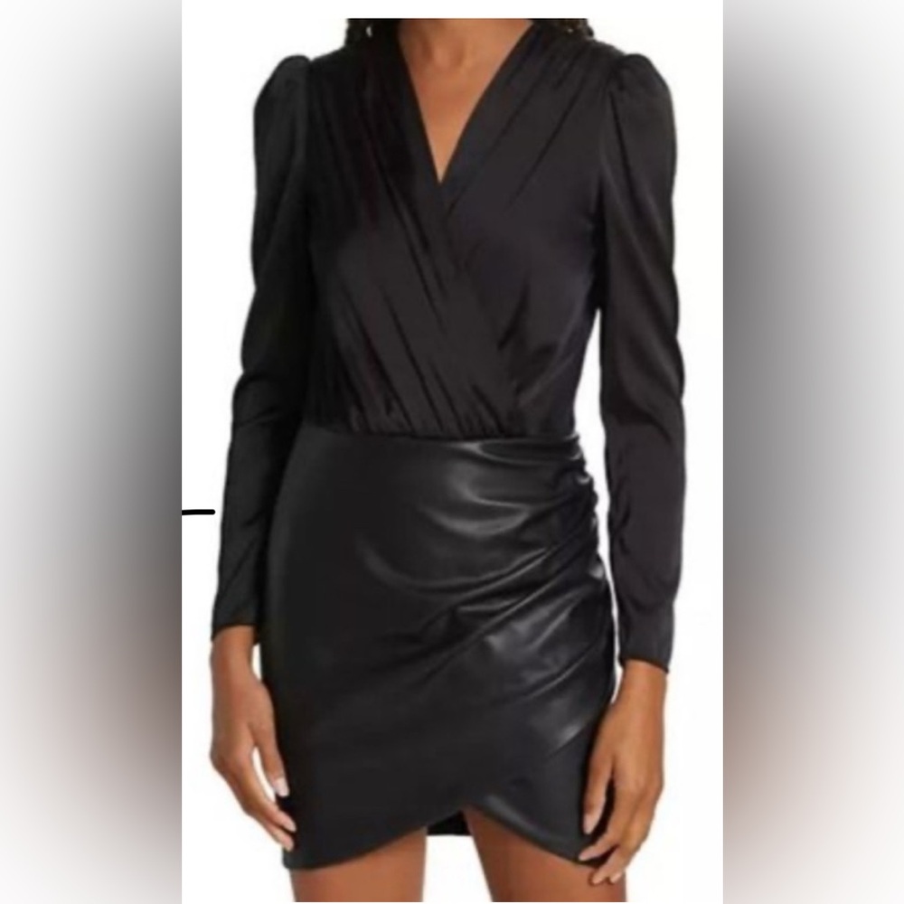 Generation Love Black Asymmetrical Dress